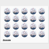 Rond Navires Ahoy ! Sticker TY (Feuille)