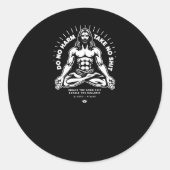 Rond Ne pas endommager Sticker (Devant)