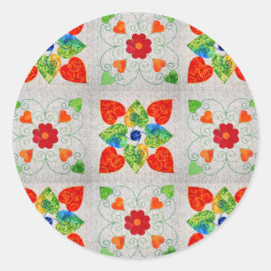 Rond Neuf Sticker Quilt Patch !