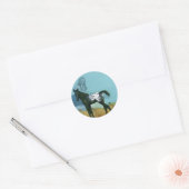 Rond Nez Perce Pony Decal ou Sticker (Enveloppe)