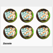 Rond Nick ~ Graffiti Art Sticker 3" (Feuille)