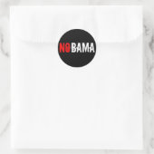 ROND NOBAMA STICKER (Sac)