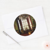 Rond Noël victorien - Sticker (Enveloppe)