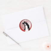 Rond Notre Sticker Mariage (Enveloppe)