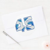 Rond Nous Sommes Le Sticker À 45% (Enveloppe)