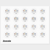 Rond "Nous Sommes... Sticker Equal" (Feuille)