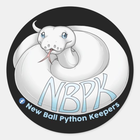 Rond Nouveau garde-boule Python Yuki Sticker (Devant)