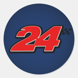 Rond Numéro 24 - Sticker