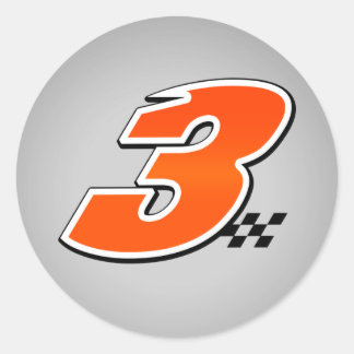 Rond Numéro 3 - Sticker