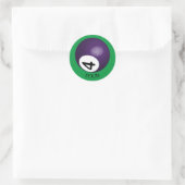 Rond Numéro 4 Sticker à bille (Sac)