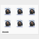 Rond Obey the Cavalier - Sticker (Feuille)