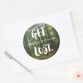 Rond Obtenir perdu (1.0) Sticker (Enveloppe)