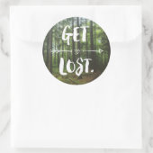 Rond Obtenir perdu (1.0) Sticker (Sac)