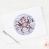Rond Octopus - Sticker (Enveloppe)