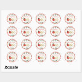 Rond Oh What Fun it to Be One - Christmas - Sticker (Feuille)