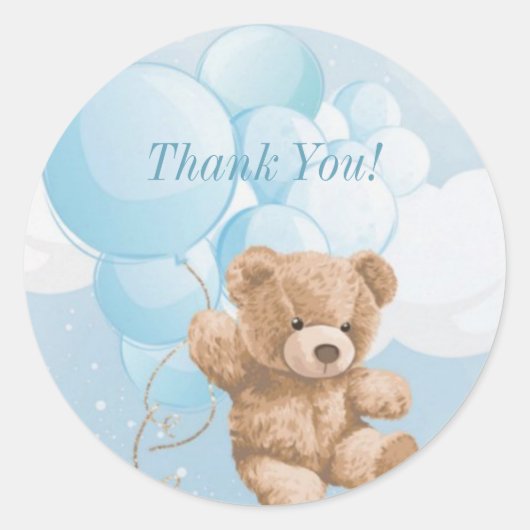 Rond On Peut Bearly Wait Sticker (Devant)