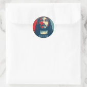 Rond Oui, IL Peut Cercle Sticker (Sac)