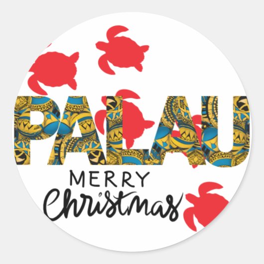 Rond Palauan Sticker Classic (Devant)