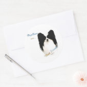 Rond Papillon Best Friend 2 - Sticker (Enveloppe)
