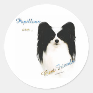 Rond Papillon Best Friend 2 - Sticker