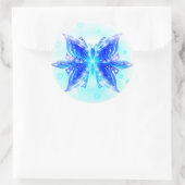 Rond Papillon Sticker Abstrait (Sac)