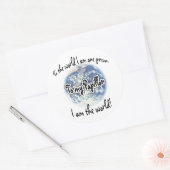 Rond Papillon World 2 - Sticker (Enveloppe)