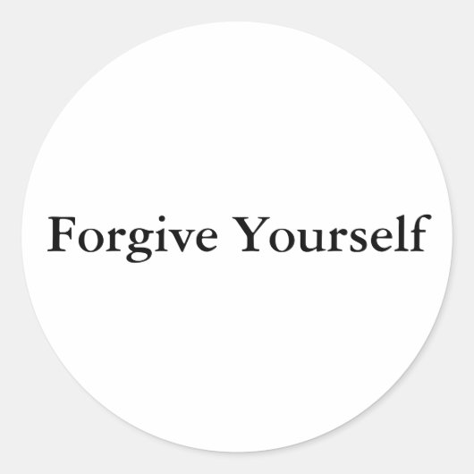 Rond Pardonne-Toi Sticker (Devant)