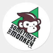 Rond Parfois le Sticker à singe (Devant)