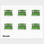 Rond Parlez-vous Sticker Blarney (Feuille)