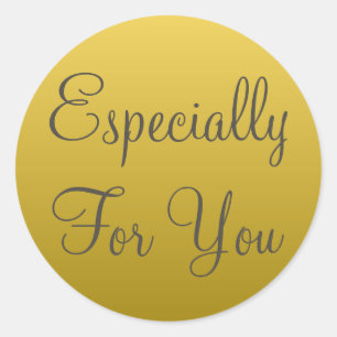 Rond Particulièrement Pour Vous Balises Cadeaux Sticker