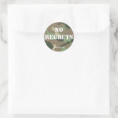 Rond Pas de Regrets Camo Sticker jnelsen.com (Sac)