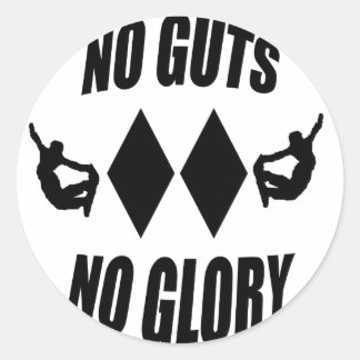 Rond Pas de voyants Pas de sticker Snowboarder Gloire