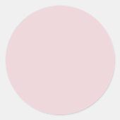 Rond Pastel Rose tendance - Sticker (Devant)