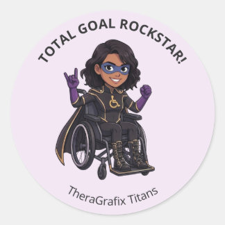 Rond Pediatric Therapy Superhero Reward Sticker
