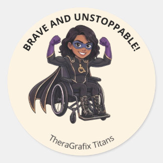 Rond Pediatric Therapy Superhero Reward Sticker