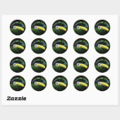 Rond Penny bug sticker (Feuille)