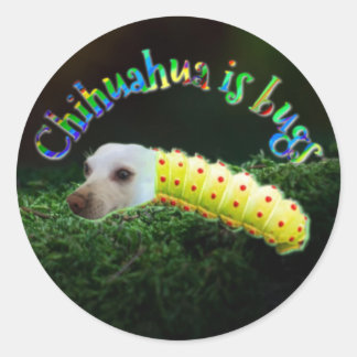 Rond Penny bug sticker