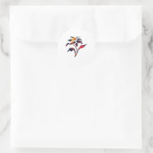Rond Pepper Flowers Trois Sticker (Sac)