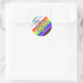 Rond Persister/Résister/Exist Round Sticker Sheet (Sac)