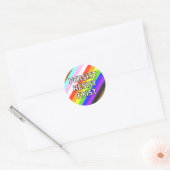 Rond Persister/Résister/Exist Round Sticker Sheet (Enveloppe)