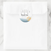 Rond Petit Sticker en Merci Saturn (Sac)