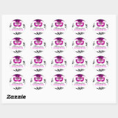 Rond Petit - Sticker Masquerade Classique (Feuille)