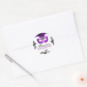 Rond Petit - Sticker Masquerade Classique (Enveloppe)