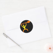 Rond Petroglyph - Sticker (Enveloppe)