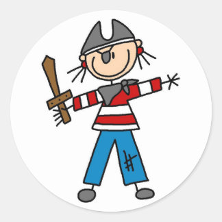 Rond Pirate Avec Sticker À Épée