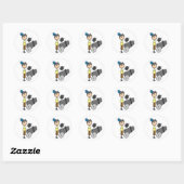 Rond Pirate Avec Sticker Cannon (Feuille)