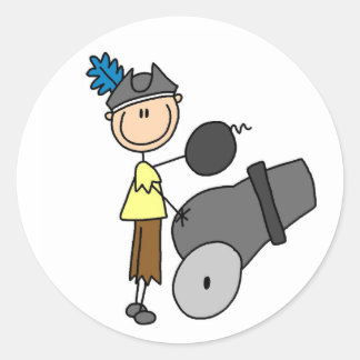 Rond Pirate Avec Sticker Cannon