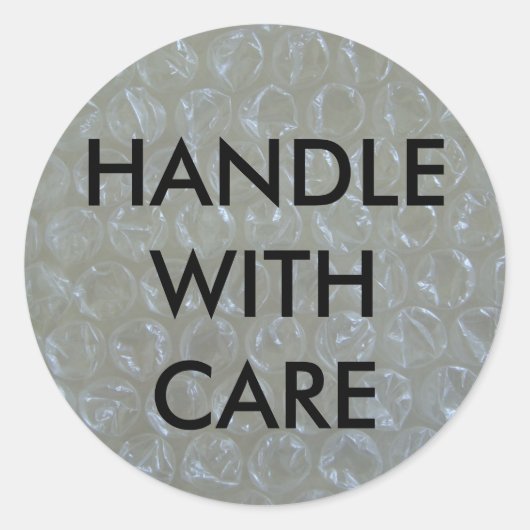 Rond Poignée Avec Sticker Soin (Devant)