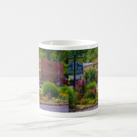 Rond-point Hot Springs Painterly Coffee Mug (Centre)