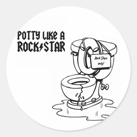 Rond Potty Time ! - Sticker Designer (Devant)